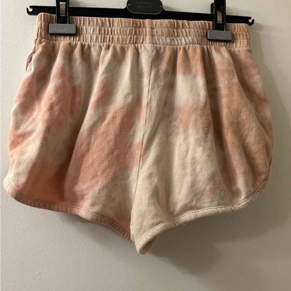 Wild Fable Peach Tie-Dye Athletic Shorts